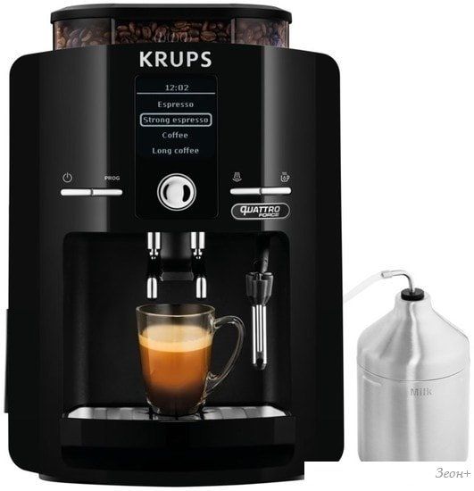 Эспрессо кофемашина Krups Quattro Force EA82F010