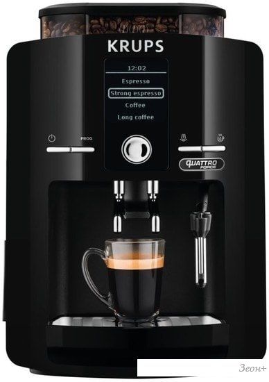 Эспрессо кофемашина Krups Quattro Force EA82F010