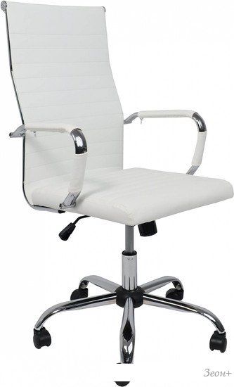 Кресло AksHome Elegance Light Eco (белый)