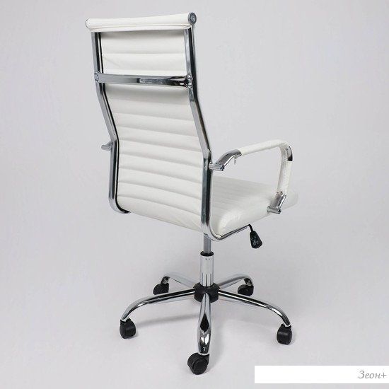 Кресло AksHome Elegance Light Eco (белый)