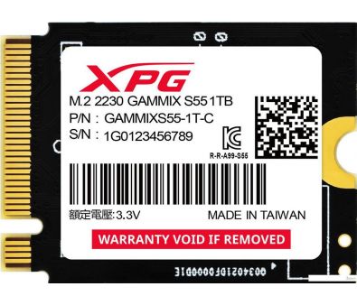 SSD ADATA XPG Gammix S55 1TB SGAMMIXS55-1T-C