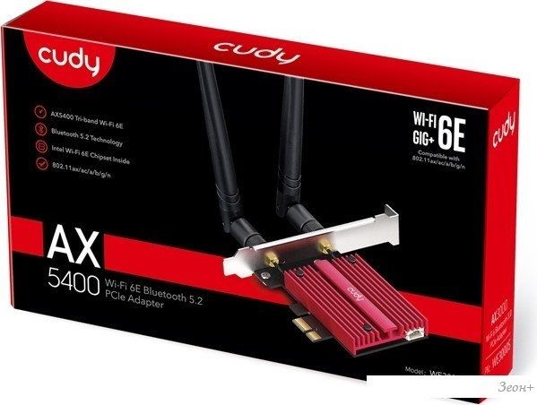 Wi-Fi/Bluetooth адаптер Cudy WE3000S