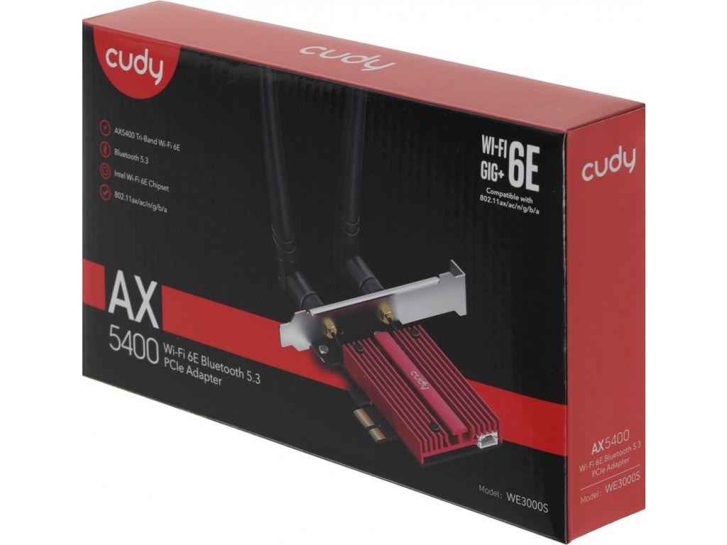 Wi-Fi/Bluetooth адаптер Cudy WE3000S