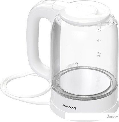 Электрический чайник Maxvi KE1741G (белый)