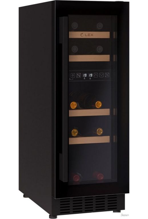 Винный шкаф LEX LWD3017BL Dual Zone