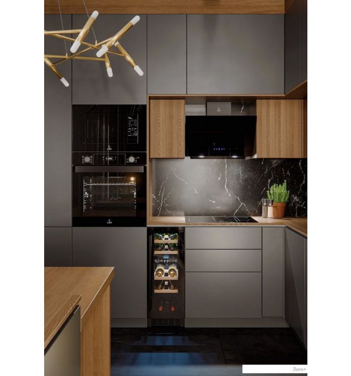 Винный шкаф LEX LWD3017BL Dual Zone