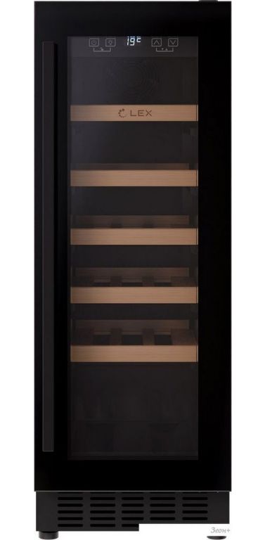 Винный шкаф LEX LWD3020BL