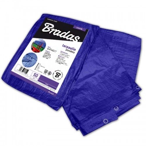 Тент тарпаулиновый Bradas STANDARD 50 гр/м2, 2*3м. синий