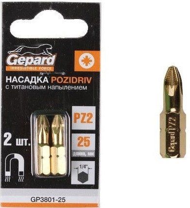 Набор бит Gepard GP3801-25