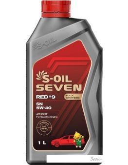   S-OIL SEVEN RED #9 SN 5W-40 1
