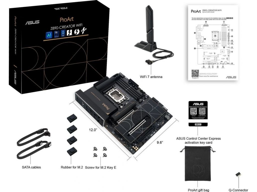 Материнская плата ASUS ProArt Z890-Creator WiFi