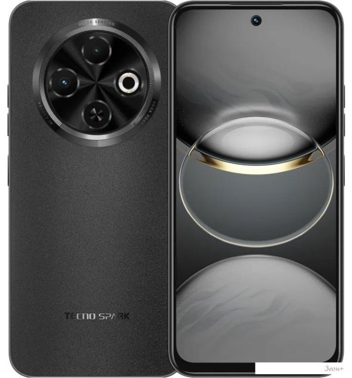 Смартфон Tecno Spark 30C 6GB/128GB (черный)