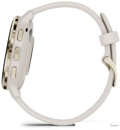 Умные часы Garmin Venu 3S (слоновая кость, с силиконовым ремешком)