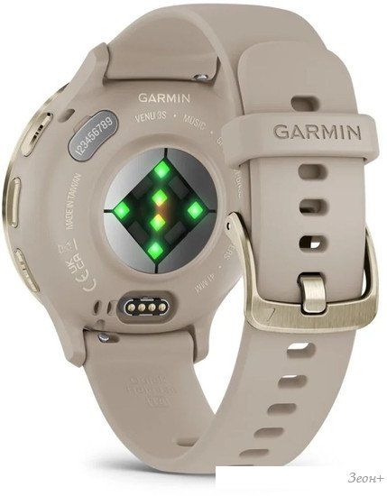 Умные часы Garmin Venu 3S (френч-грей, с силиконовым ремешком)