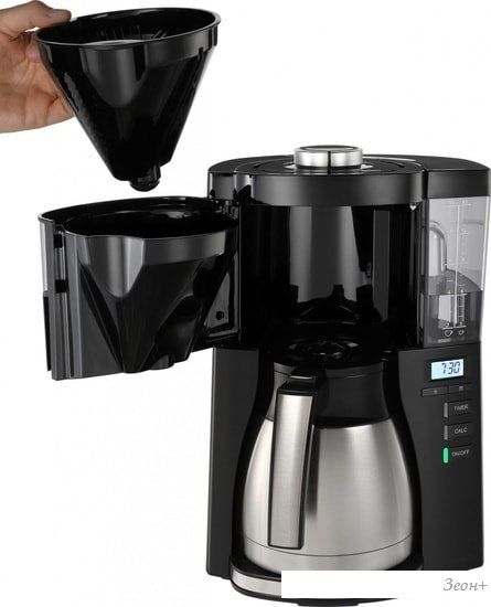 Капельная кофеварка Melitta Look V Therm Timer (черный)