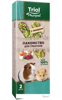 Лакомство для грызунов Triol Original Лакомство для грызунов с овощами 2 шт