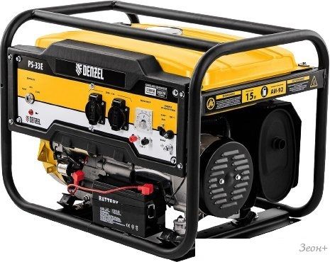 Бензиновый генератор Denzel PS-33E