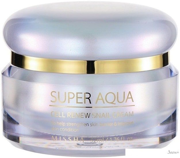 Missha Крем Super Aqua Cell Renew Snail регенерирующий 47 г