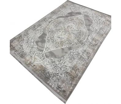     Radjab Carpet   9017A 12905RK (1.6x3, Grey/Beige)