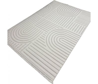     Radjab Carpet   PL 255 12518RK (1.6x3, Cream)