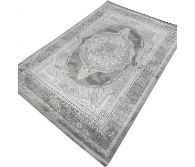     Radjab Carpet   1032A 12949RK (1.2x1.8, Grey/Cream)