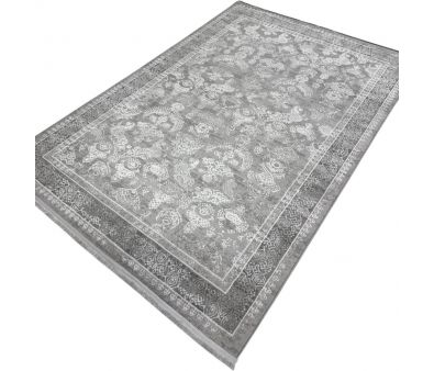     Radjab Carpet   9008A 12787RK (1.2x1.8, Grey/Cream)