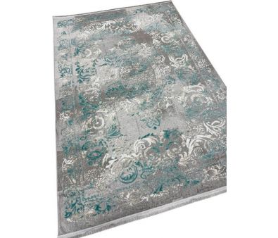     Radjab Carpet   9009A 12807RK (1.2x1.8, Grey/Green)