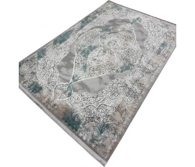     Radjab Carpet   9017A 12913RK (1.2x1.8, Grey/Green)