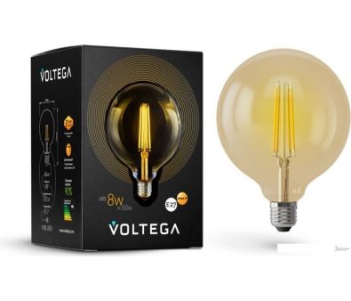   Voltega Loft Led G125 8W 2800K E27 DIM 6838