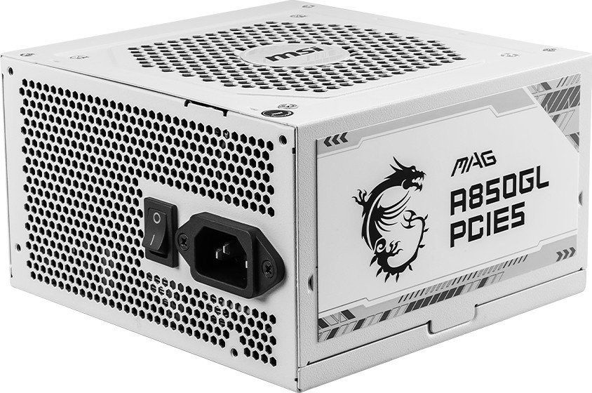 Блок питания MSI MAG A850GL PCIE5 WHITE