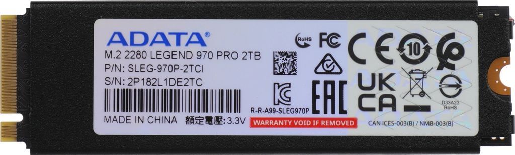 SSD ADATA Legend 970 Pro 2TB SLEG-970P-2TCI