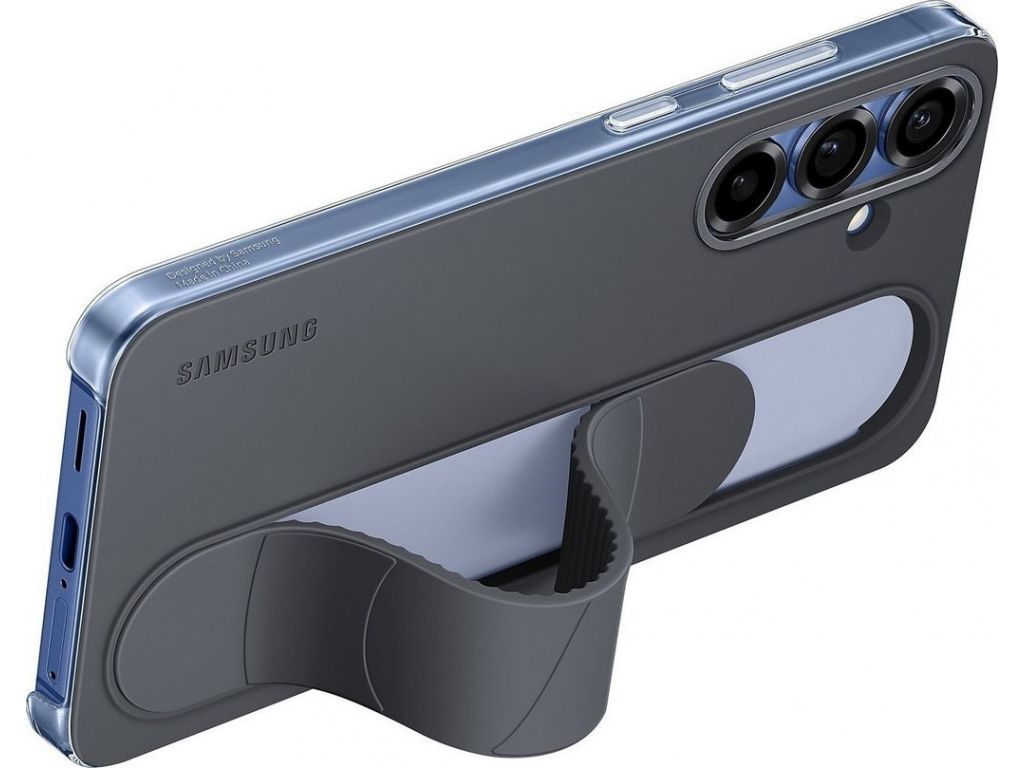 Чехол для телефона Samsung Standing Grip Case Galaxy S25+ (черный)