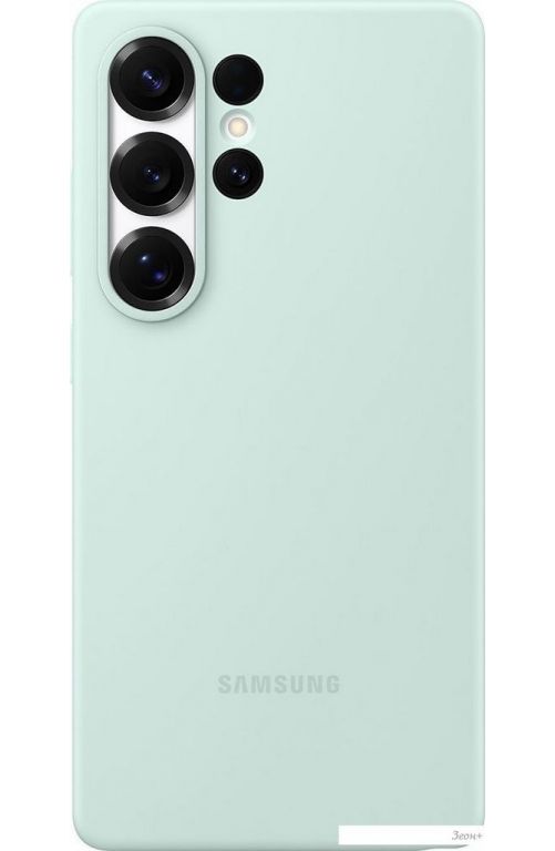 Чехол для телефона Samsung Silicone Case Galaxy S25 Ultra (мятный)