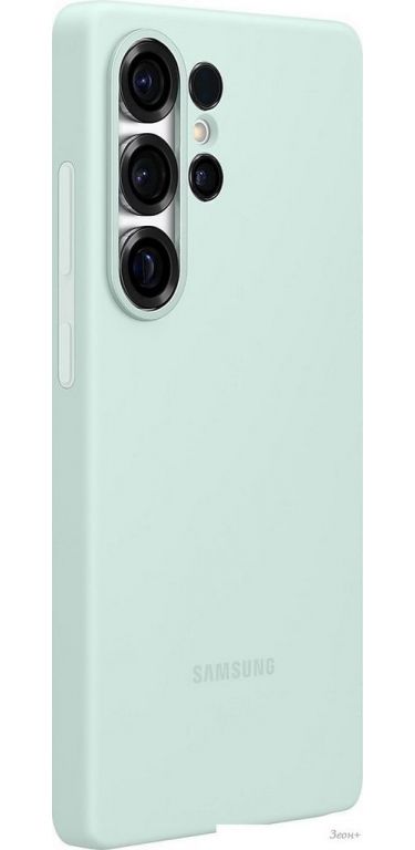 Чехол для телефона Samsung Silicone Case Galaxy S25 Ultra (мятный)