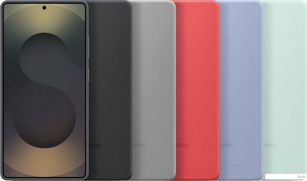 Чехол для телефона Samsung Silicone Case Galaxy S25 Ultra (мятный)