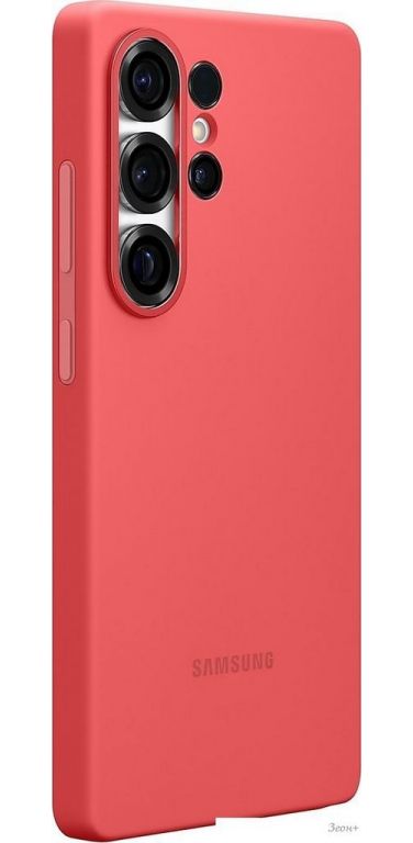 Чехол для телефона Samsung Silicone Case Galaxy S25 Ultra (красный)