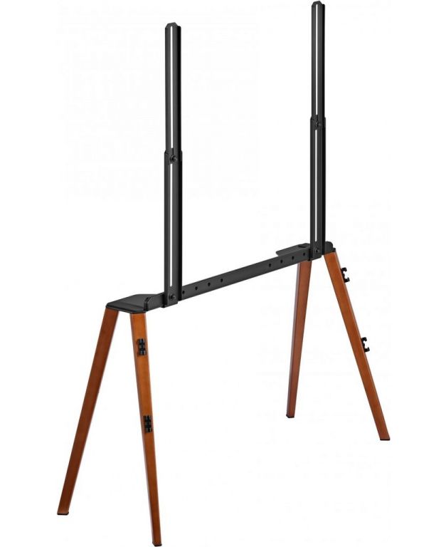 Подставка для телевизора Cactus CS-ST3646BKWN черный/орех 49"-75" макс.40кг напольный