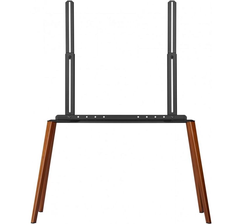 Подставка для телевизора Cactus CS-ST3646BKWN черный/орех 49"-75" макс.40кг напольный
