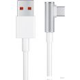 Кабель Xiaomi 6A L-Shaped USB Type-C Data Cable BHR6324CN (1.5 м, белый)