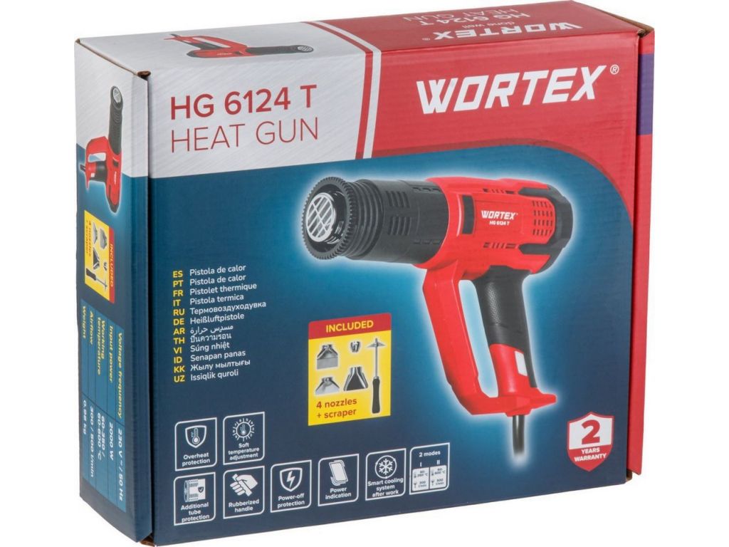 Промышленный фен Wortex HG 6124 T 1334742