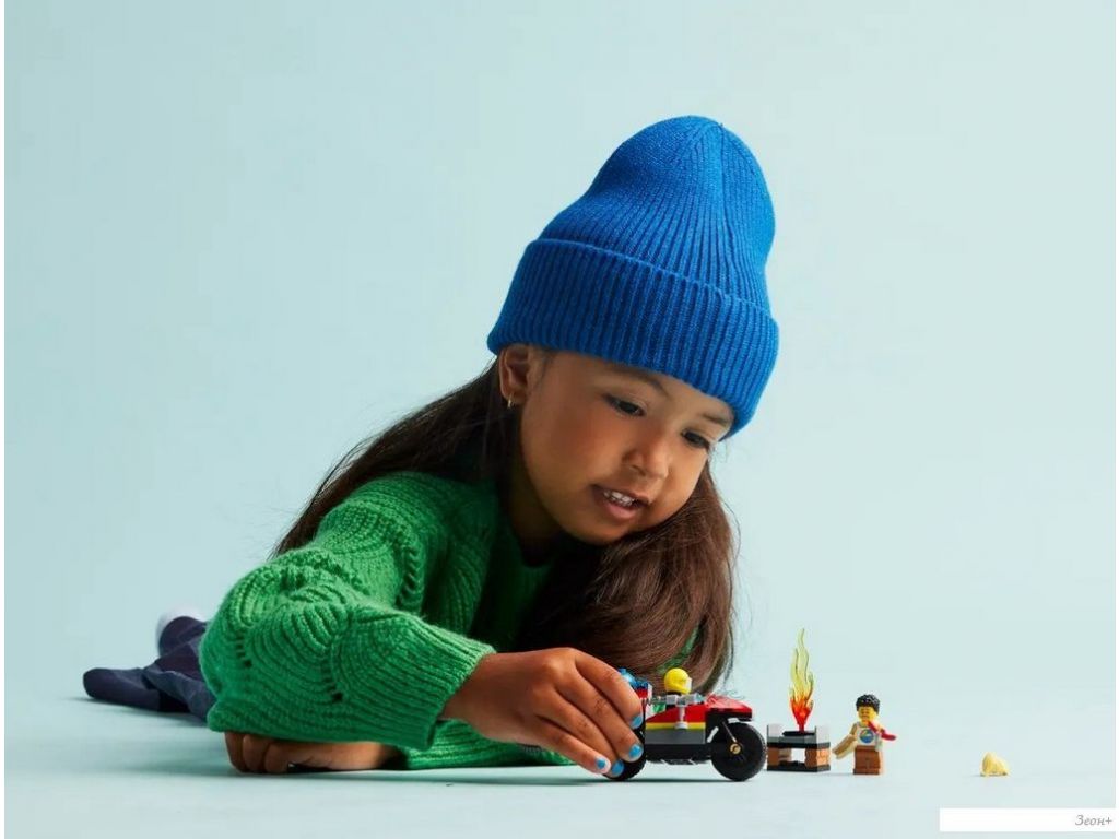 Конструктор LEGO City 60410 Пожарный мотоцикл