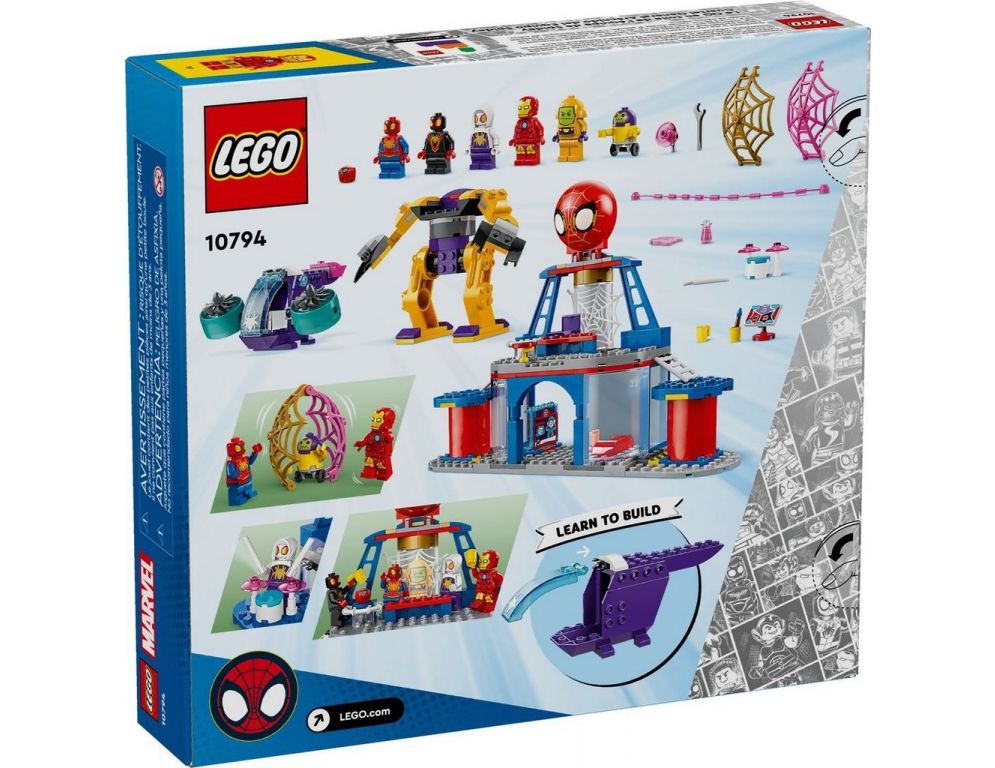 Конструктор LEGO Marvel 10794 Штаб-квартира команды пауков