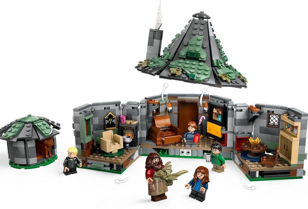 Конструктор LEGO Harry Potter Хижина Хагрида неожиданный визит 76428