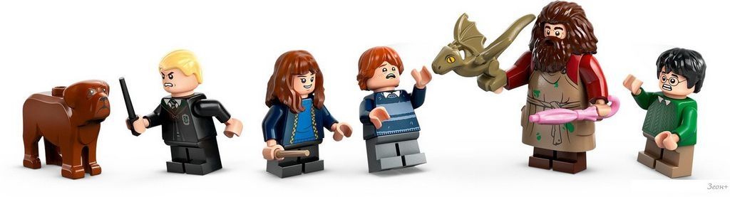 Конструктор LEGO Harry Potter Хижина Хагрида неожиданный визит 76428