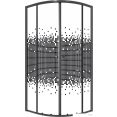 Душевой уголок Niagara Eco NG-1007-14BLACK 90x90x190 (черный/стекло мозаика)