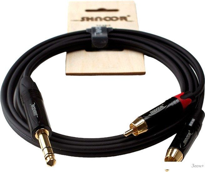Кабель Shnoor JS2RCA-1m (1 м)