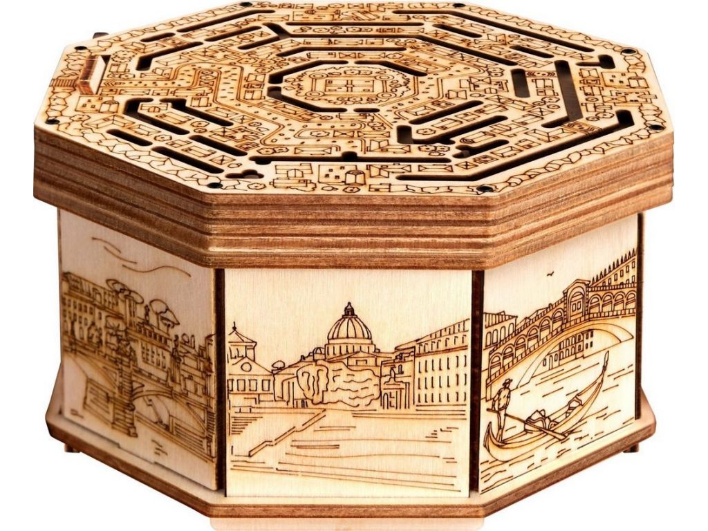 Шкатулка для украшений Славянская столица Secret Maze Box