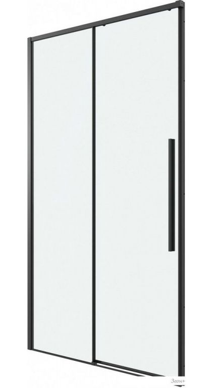 Душевая дверь Grossman Galaxy 110x195 100.K33.01.110.21.00 (черный матовый/стекло прозрачное)
