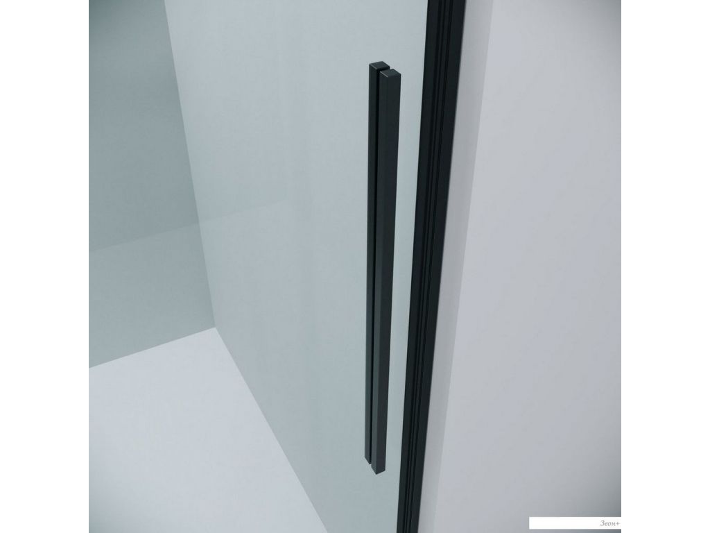 Душевая дверь Grossman Galaxy 110x195 100.K33.01.110.21.00 (черный матовый/стекло прозрачное)