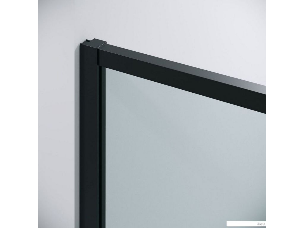Душевая дверь Grossman Galaxy 110x195 100.K33.01.110.21.00 (черный матовый/стекло прозрачное)